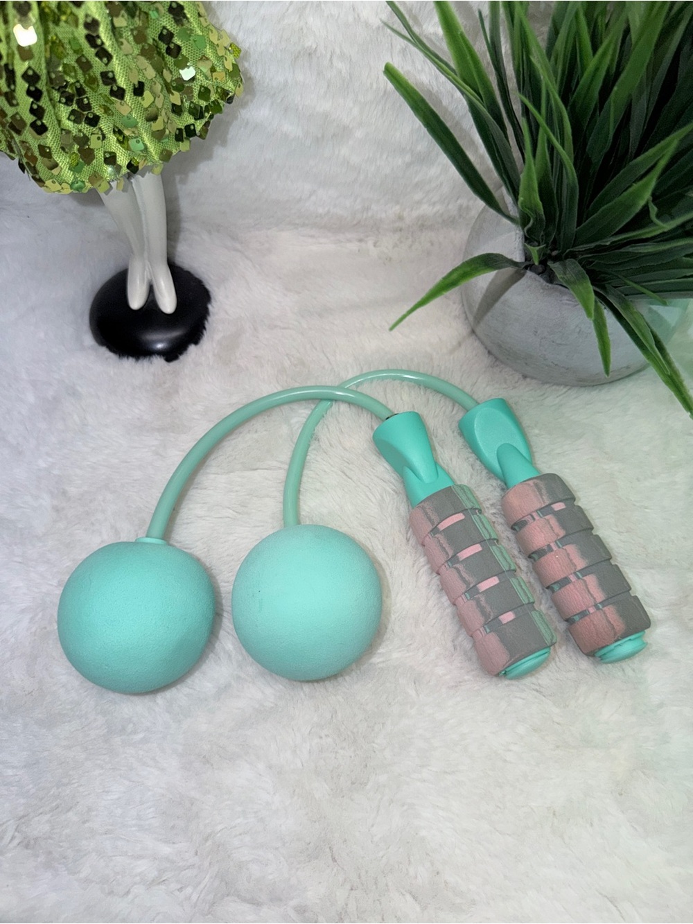 14” Weighted Jump Rope with Foam Handles 💝